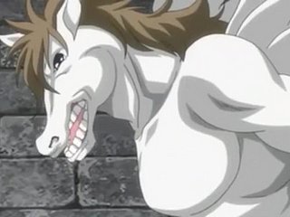 貧しいアニメの可愛い人はモンスターによってラップされました